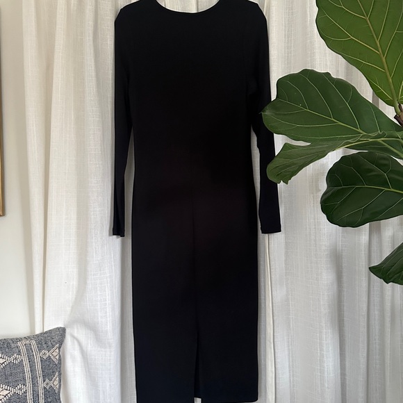 Quince Long Sleeve Knit Maxi Dress - Picture 5 of 6